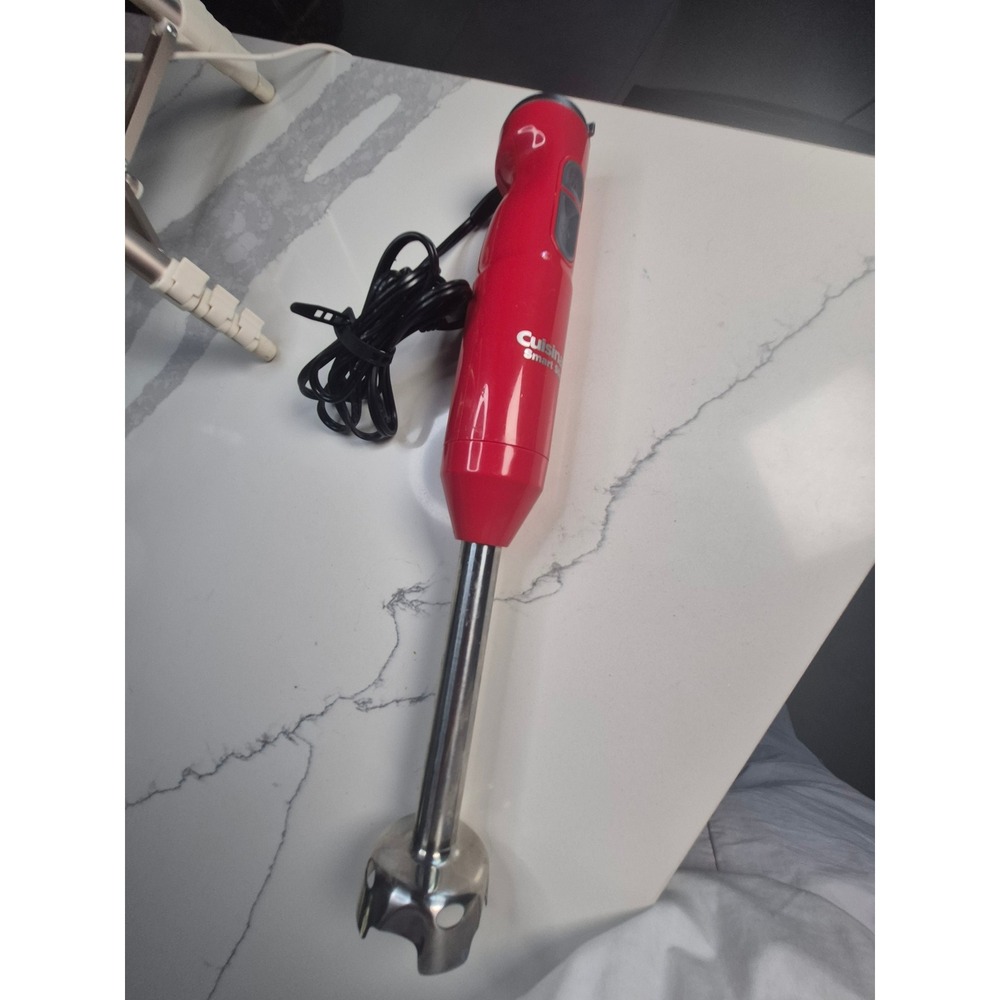 Cuisinart Smart Stick Immersion Hand Blender Red 2 Speed CSB-75 Series